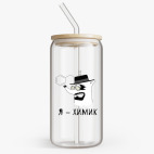 Банка с бамбуковой крышкой