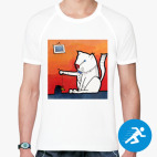 Мужская спортивная футболка