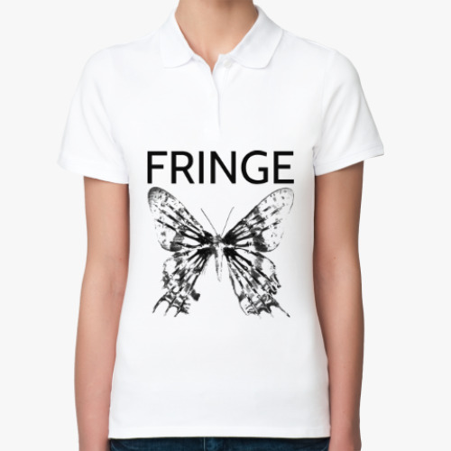 Женская рубашка поло (печать) Fringe