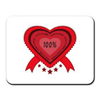 Красное сердечко