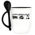 Кружка с ложкой