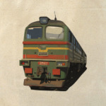 тепловоз 2м62
