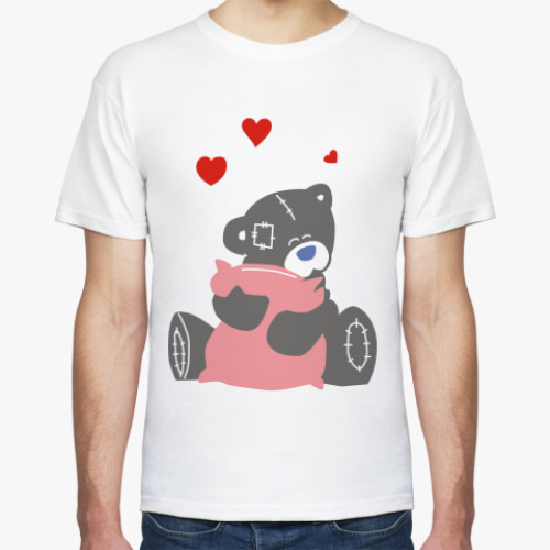 Футболка с принтом Тедди