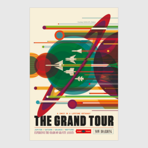 Постер с принтом The Grand Tour