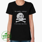 Женская футболка органик