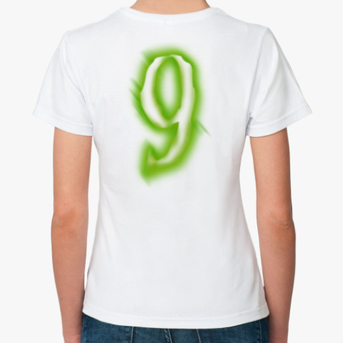 Классическая футболка с принтом   9