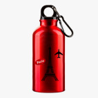 Металлическая бутылка 400 мл UV-DTF