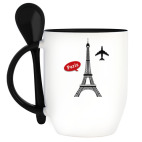 Кружка с ложкой