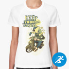 Женская спортивная футболка