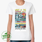 Женская футболка органик