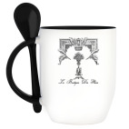 Кружка с ложкой