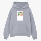 Толстовка худи оверсайз