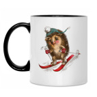 Кружка двухцветная