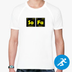 Мужская спортивная футболка