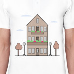 House on background