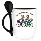 Кружка с ложкой