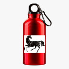 Металлическая бутылка 400 мл UV-DTF