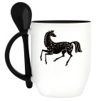 Кружка с ложкой