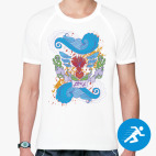 Мужская спортивная футболка