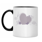 Кружка двухцветная