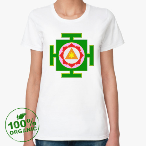 Женская футболка из органик-хлопка Янтра Кету