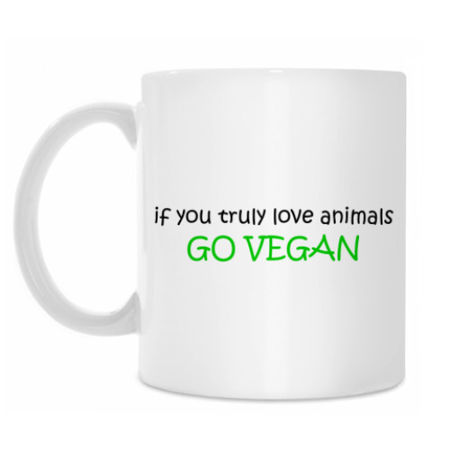 Кружка Go Vegan