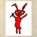 Холщовая сумка "Зайченок"