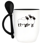 Кружка с ложкой