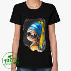 Женская футболка органик