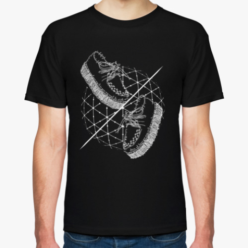 Футболка с принтом Слова и фразы - твои шаги!