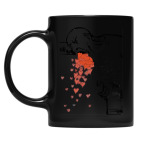 Кружка цветная UV-DTF