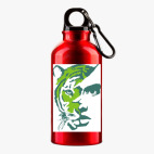 Металлическая бутылка 400 мл UV-DTF