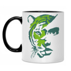 Кружка двухцветная