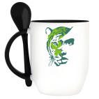 Кружка с ложкой