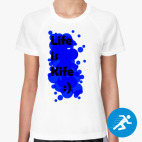 Женская спортивная футболка