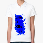 Женская рубашка поло