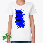 Женская футболка органик