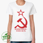 Женская футболка органик