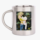 Кружка металлическая