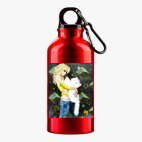 Металлическая бутылка 400 мл UV-DTF