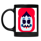 Кружка цветная UV-DTF