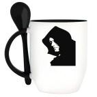 Кружка с ложкой