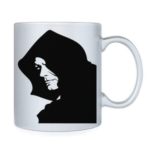 Кружка с принтом Человек в капюшоне