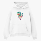 Толстовка худи оверсайз