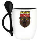 Кружка с ложкой