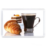 Кофе и круасан