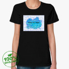 Женская футболка органик