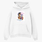 Толстовка худи оверсайз