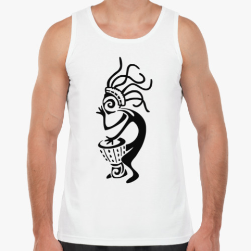 Майка с принтом Африканский Шаман