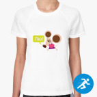 Женская спортивная футболка